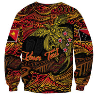 Papua New Guinea 50th Independence Day Sweatshirt Culture Spirit and Sovereignty