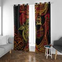 Papua New Guinea 50th Independence Day Window Curtain Culture Spirit and Sovereignty