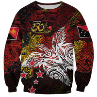PNG 1975 - 2025 Sweatshirt Papua New Guinea 50th Independence Anniversary