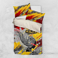 Papua New Guinea 50th Independence Day Bedding Set Celebrate Our History, Inspire Our Future