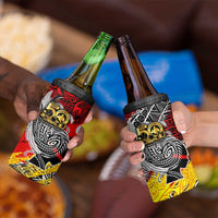 Papua New Guinea 50th Independence Day 4 in 1 Can Cooler Tumbler Celebrate Our History, Inspire Our Future