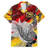 Papua New Guinea 50th Independence Day Family Matching Mermaid Dress and Hawaiian Shirt Celebrate Our History, Inspire Our Future