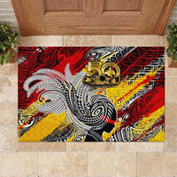 Papua New Guinea 50th Independence Day Rubber Doormat Celebrate Our History, Inspire Our Future DT02 Art - Polynesian Pride
