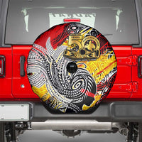 Papua New Guinea 50th Independence Day Spare Tire Cover Celebrate Our History, Inspire Our Future