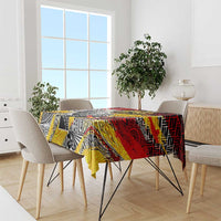 Papua New Guinea 50th Independence Day Tablecloth Celebrate Our History, Inspire Our Future