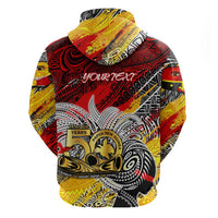 Papua New Guinea 50th Independence Day Zip Hoodie Celebrate Our History, Inspire Our Future