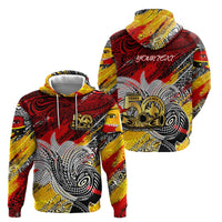 Papua New Guinea 50th Independence Day Zip Hoodie Celebrate Our History, Inspire Our Future