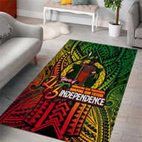 Vanuatu 45th Independence Anniversary Area Rug Embracing Our Traditions Shaping Our Future