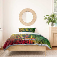 Vanuatu 45th Independence Anniversary Bedding Set Embracing Our Traditions Shaping Our Future DT02 - Polynesian Pride