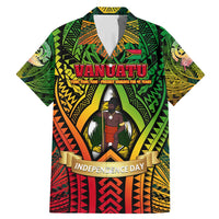 Vanuatu 45th Independence Anniversary Family Matching Mermaid Dress and Hawaiian Shirt Embracing Our Traditions Shaping Our Future