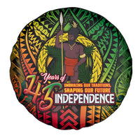 Vanuatu 45th Independence Anniversary Spare Tire Cover Embracing Our Traditions Shaping Our Future