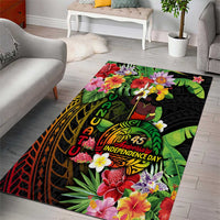 45th Anniversary of Freedom Vanuatu Area Rug Island Pride Cultural Power Pacific Unity