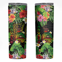 45th Anniversary of Freedom Vanuatu Skinny Tumbler Island Pride Cultural Power Pacific Unity DT02 Art - Polynesian Pride
