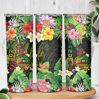 45th Anniversary of Freedom Vanuatu Skinny Tumbler Island Pride Cultural Power Pacific Unity DT02 - Polynesian Pride