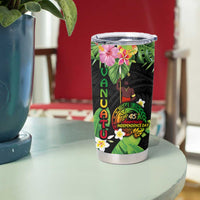 45th Anniversary of Freedom Vanuatu Tumbler Cup Island Pride Cultural Power Pacific Unity