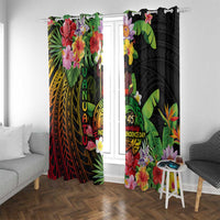 45th Anniversary of Freedom Vanuatu Window Curtain Island Pride Cultural Power Pacific Unity