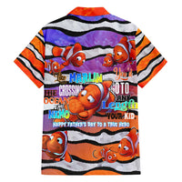 The Ocean Best Dad Family Matching Off Shoulder Maxi Dress and Hawaiian Shirt Like Marlin Happy Fathers Day To a True Hero - Polynesian Pride