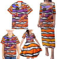 The Ocean Best Dad Family Matching Puletasi and Hawaiian Shirt Like Marlin Happy Fathers Day To a True Hero - Polynesian Pride