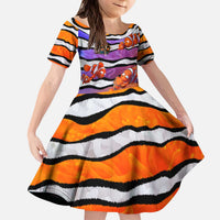 The Ocean Best Dad Kid Short Sleeve Dress Like Marlin Happy Fathers Day To a True Hero - Polynesian Pride