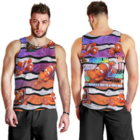 The Ocean Best Dad Men Tank Top Like Marlin Happy Fathers Day To a True Hero - Polynesian Pride