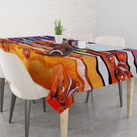 The Ocean Best Dad Tablecloth Like Marlin Happy Fathers Day To a True Hero - Polynesian Pride