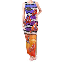 The Ocean Best Dad Tank Maxi Dress Like Marlin Happy Fathers Day To a True Hero - Polynesian Pride