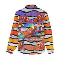 The Ocean Best Dad Women Casual Shirt Like Marlin Happy Fathers Day To a True Hero - Polynesian Pride