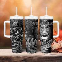 All Black Brothers Rugby Tumbler With Handle New Zealand Maori Haka