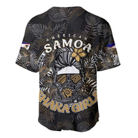 Personalized Shaka Girls America Samoa Baseball Jersey Tropical Flowers Vintage DT02 - Polynesian Pride