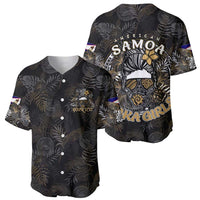 Personalized Shaka Girls America Samoa Baseball Jersey Tropical Flowers Vintage DT02 - Polynesian Pride