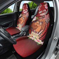 New Zealand Father's Day Car Seat Cover Happy Father And Child