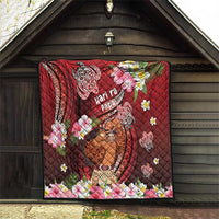 New Zealand Father's Day Quilt Happy Father And Child