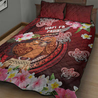 New Zealand Father's Day Quilt Bed Set Happy Father And Child