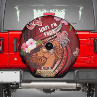 New Zealand Father's Day Spare Tire Cover Happy Father And Child