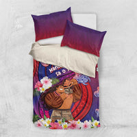 Samoa Father's Day Bedding Set Happy Father And Child