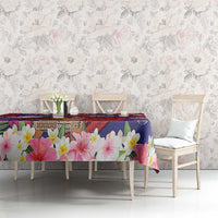 Samoa Father's Day Tablecloth Happy Father And Child