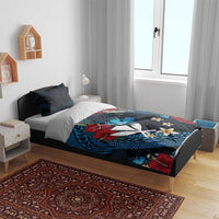 Hawaii Butterfly Bedding Set Kanaka Maoli Mix Hibiscus