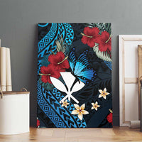 Hawaii Butterfly Canvas Wall Art Kanaka Maoli Mix Hibiscus