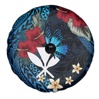 Hawaii Butterfly Spare Tire Cover Kanaka Maoli Mix Hibiscus