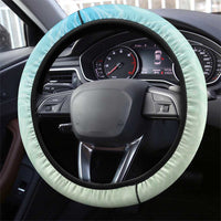 Hawaii Lei Day Steering Wheel Cover Hula Girl With Tropical Forest DT04 - Polynesian Pride