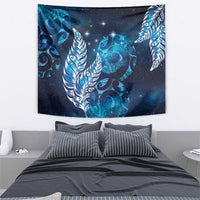 New Zealand Matariki Tapestry Maori Koru Mix Silver Fern