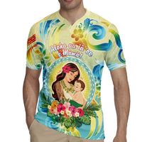 Personalised Hawaii Mother's Day Rugby Jersey I Love You Mom DT04 - Polynesian Pride