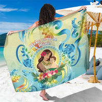 Hawaii Mother's Day Sarong I Love You Mom