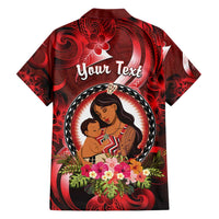 Personalised New Zealand Mother's Day Family Matching Summer Maxi Dress and Hawaiian Shirt I Love You Mom DT04 - Polynesian Pride