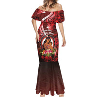 Personalised New Zealand Mother's Day Mermaid Dress I Love You Mom