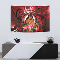New Zealand Mother's Day Tapestry I Love You Mom DT04 - Polynesian Pride