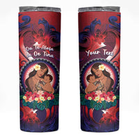 Personalised Samoa Mother's Day Skinny Tumbler I Love You Mom