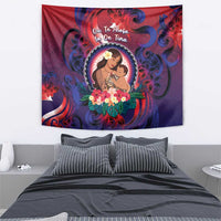 Samoa Mother's Day Tapestry I Love You Mom DT04 - Polynesian Pride