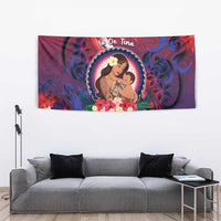 Samoa Mother's Day Tapestry I Love You Mom DT04 - Polynesian Pride