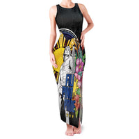 Filipinos Lapu-Lapu Hero Philippines Family Matching Tank Maxi Dress and Hawaiian Shirt Hibiscus Flowers Style